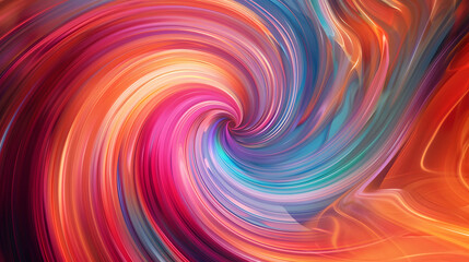 Wall Mural - abstract colorful swirl background with nebula smoke