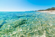 Turquoise sea in Piscina Rey Beach