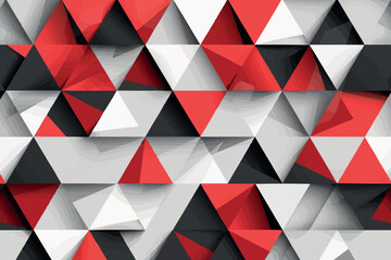 Wall Mural - It is an illustration of an abstract background. Modern glossy triangles business presentation background layout, web design template, figures for infographics