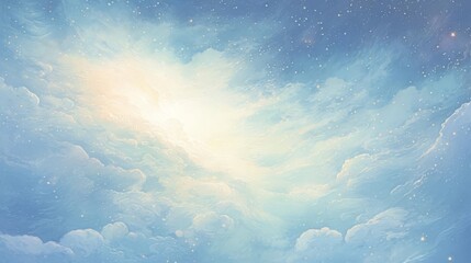 Wall Mural - milky way, space view
