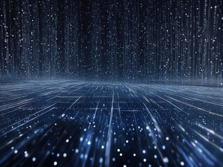 Wall Mural - background with stars