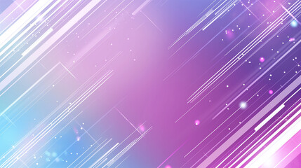 Poster - Y2k banner with gradient background, white blinks and lines, classic 2000s aesthetics abstract background.