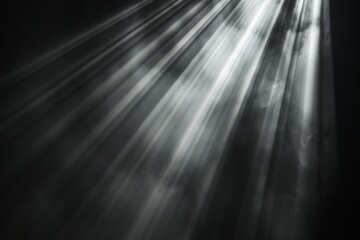 Wall Mural - rays of light over black background , sun rays