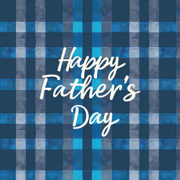 Father's Day celebration background adorned with a gift box mug calendar mustache heart shape illustration and vector
