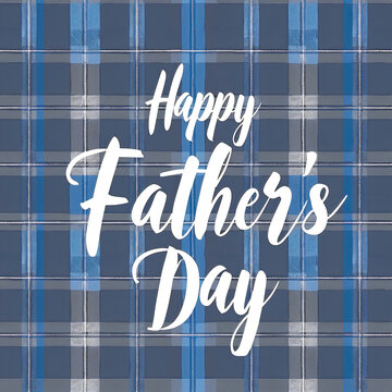 Father's Day celebration background adorned with a gift box mug calendar mustache heart shape illustration and vector