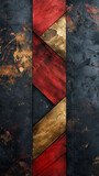 Fototapeta  - abstract design featuring a palette of red and black, enhanced by geometric lines