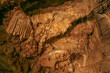 Stone decoration in Koneprusy caves in region known as Bohemian Karst, Czech Republic.