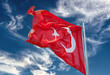National state flag of Turkey
