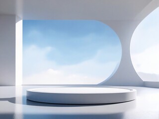 Canvas Print - interior of a building