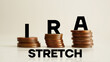 Stretch IRA Individual Retirement Accounts is shown using the text