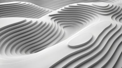 Aufkleber - wavy wall, showing the unique texture and patterns created by the waves