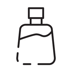 Wall Mural - Wash Bottle Cleaning Line Icon