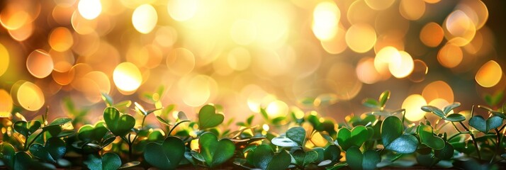 Leinwandbilder - Multiple bokeh circles overlapping each other in a blurred bokeh background, creating an intense and dynamic visual effect