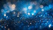 © Exclusive  - A close-up view of blurred blue lights creating a bokeh effect. Perfect for background use in videos and projects