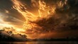 Climate change fuels severe weather events showcasing natures strength in dramatic ways. Concept Natural Disasters, Extreme Weather Events, Climate Crisis, Nature's Power, Severe Storms