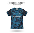 Jersey design for football soccer, racing, sports, running. 