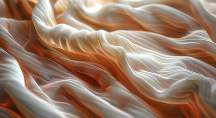 Poster - Very beautiful wrinkles of the shirt. Generative AI.