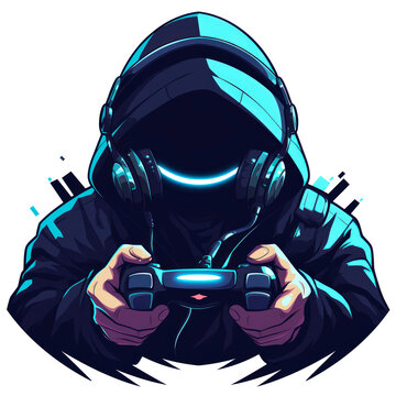 logo e-sport variation character and creatures transparent