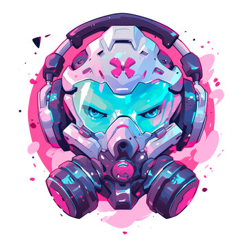 logo e-sport variation character and creatures transparent