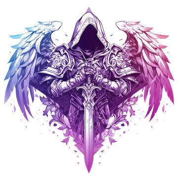 logo e-sport variation character and creatures transparent