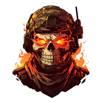 logo e-sport variation character and creatures transparent