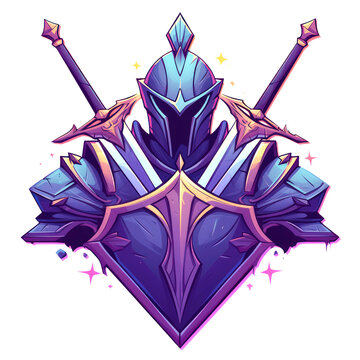 logo e-sport variation character and creatures transparent 