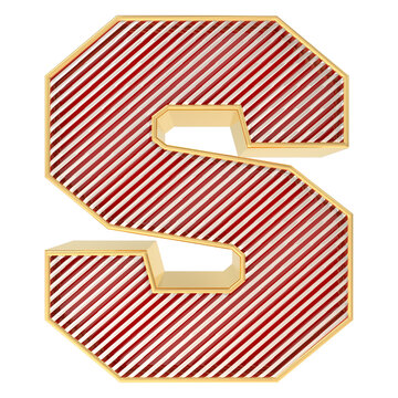 Font S 3D Render