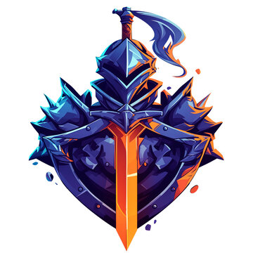 logo e-sport variation character and creatures transparent 