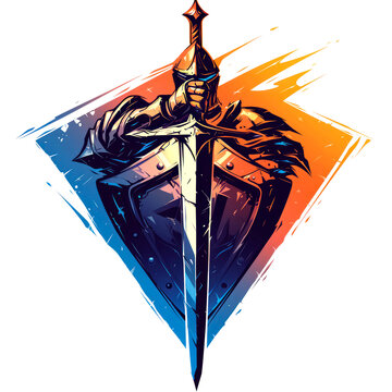 logo e-sport variation character and creatures transparent 