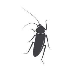 Wall Mural - Cockroach logo. Isolated cockroach on white background