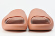 Soft brown rubber sandals