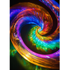 Poster - abstract background with spiral