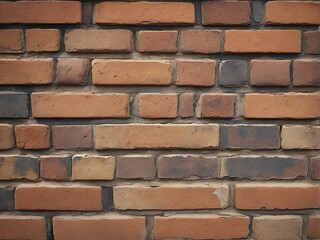 red brick wall