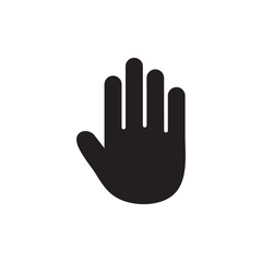 palm icon , hand icon vector