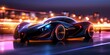 The Future of Luxury Sports Cars: Cutting-Edge Advanced Technology. Concept Luxury Sports Cars, Future Technology, Cutting-Edge Innovation, Automotive Industry