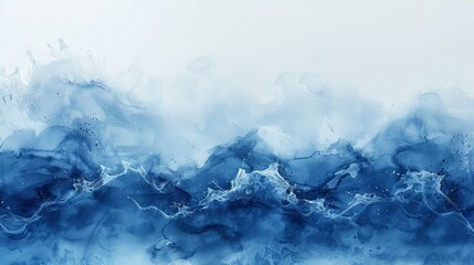 Wall Mural - Watercolor abstract background with liquid fluid texture for banner and background
