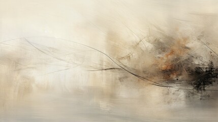 Poster - Subtle texture background with delicate lines and strokes