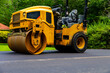 Utility Compactor machine for asphalt work on roads, parking lots, etc.