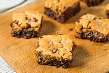 Sticker - Baked Homemade Cookie Brownie Brookies