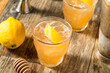 Refreshing Cold Tequila Honey Bee Cocktail