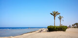Fototapeta  - Beautiful beach, Marsa Alam region, Egypt.