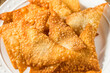 Homemade Deep Fried Chinese Wonton Chips