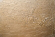 Golden abstract texture on canvas, background