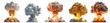 © Ron Dale - Atomic bomb explosion. Nuclear weapon explosion. Transparent png background