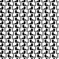 Poster - Seamless diagonal pixel mosaic pattern background - repeating abstract vector graphic