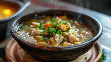 Stewed Sweet Chicken Soup