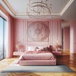Hintergrund, Wallpaper: rosa Schlafzimmer