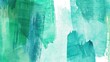 Cool tones of mint green and aqua backgroun, applied in vertical, uneven brushstrokes of varying thickness.