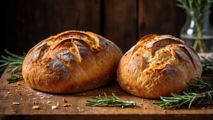 Delicious loaf of French bread