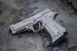 3d printed 9mm ghost gun pistol illegal untraceable firearm concept